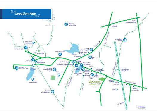  parkside-east Location Plan