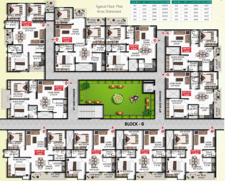 Images for Cluster Plan of VR Gokulam