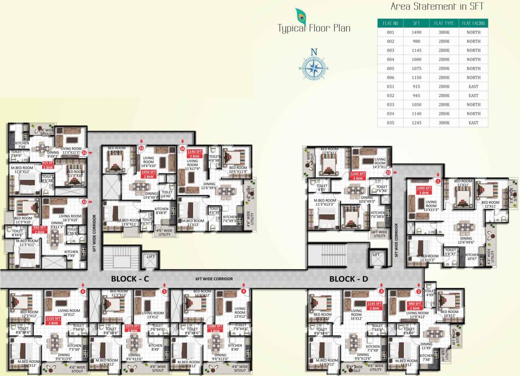 Images for Cluster Plan of VR Gokulam