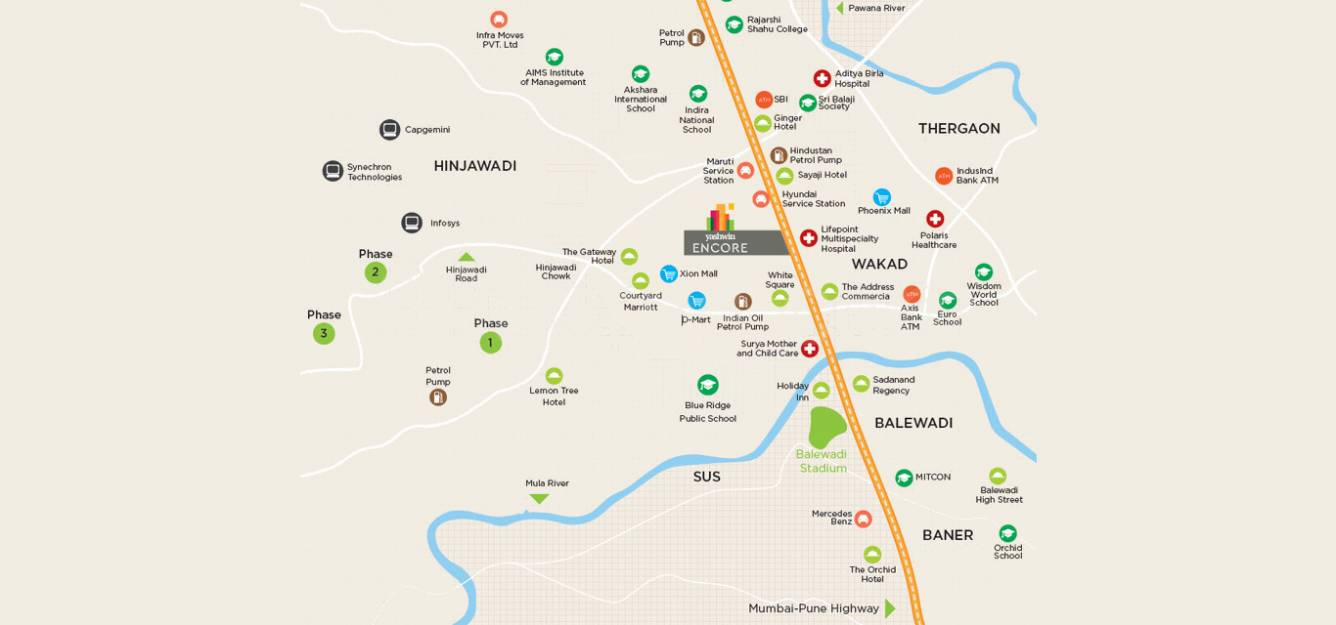  yashwin encore Location Plan