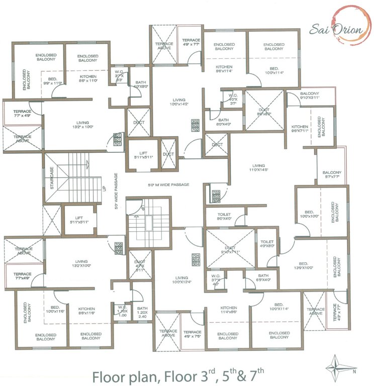 Images for Cluster Plan of Shreyash Sai Orion