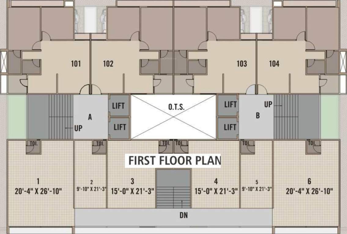 Images for Cluster Plan of Ganga Residency