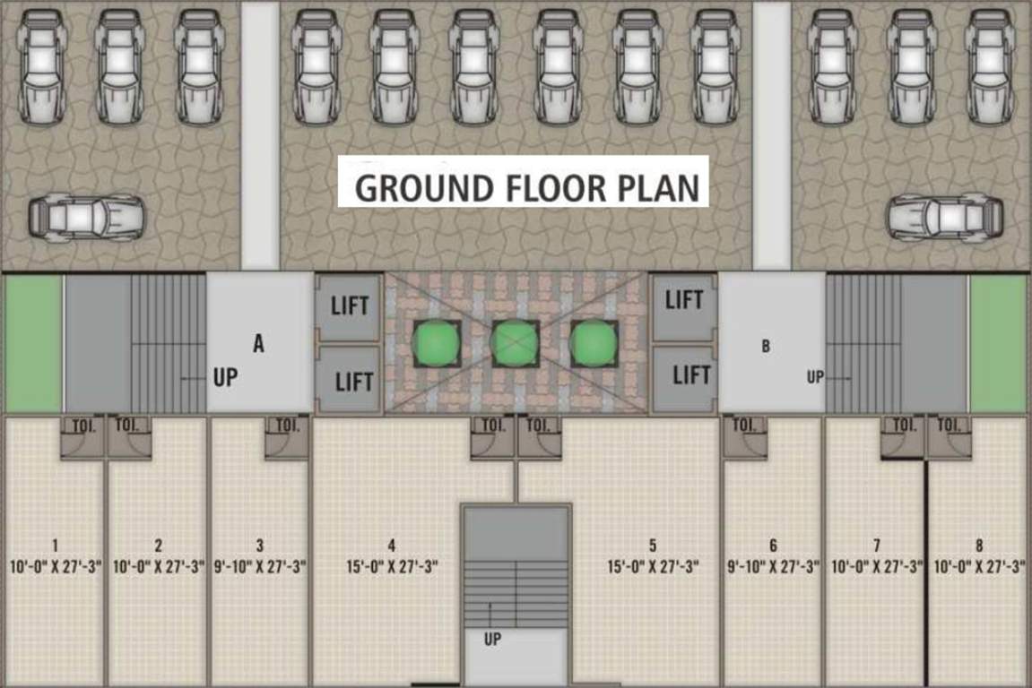 Images for Cluster Plan of Ganga Residency