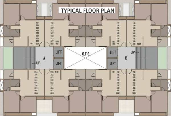 Images for Cluster Plan of Ganga Residency