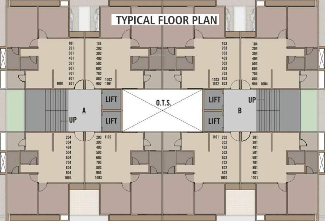 Images for Cluster Plan of Ganga Residency