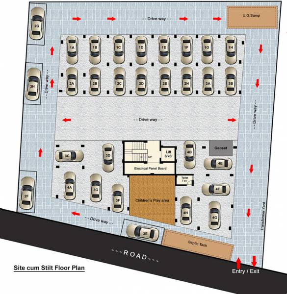 Images for Cluster Plan of StepsStone Akashs
