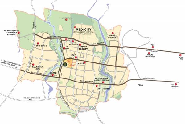 Images for Location Plan of Ambika Florence Park Images for Location Plan of Ambika Florence Park