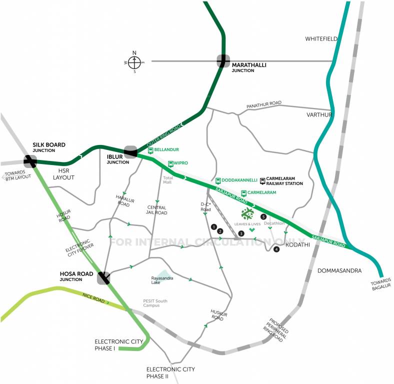 Images for Location Plan of Assetz Leaves And Lives Phase 1