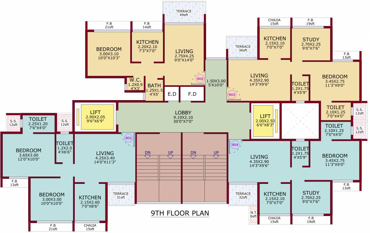 Images for Cluster Plan of City Century One