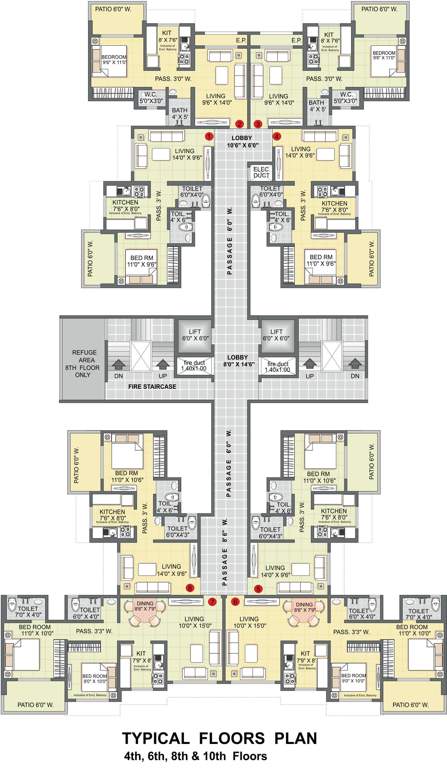 Images for Cluster Plan of Kohinoor Luxuria