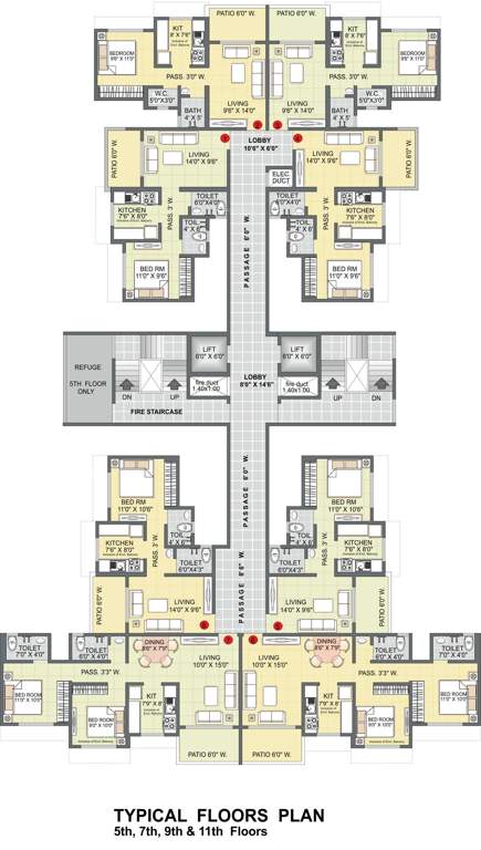 Images for Cluster Plan of Kohinoor Luxuria