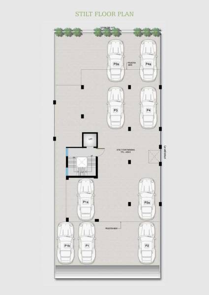 clusterPlan of Central Clover Floors