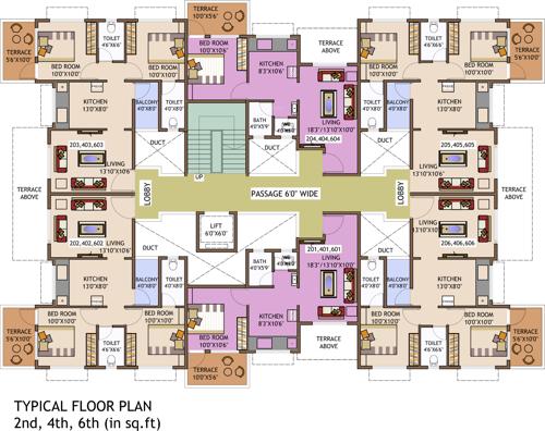  shruti-pushp Images for Cluster Plan of Prasiddhi Shruti Pushp