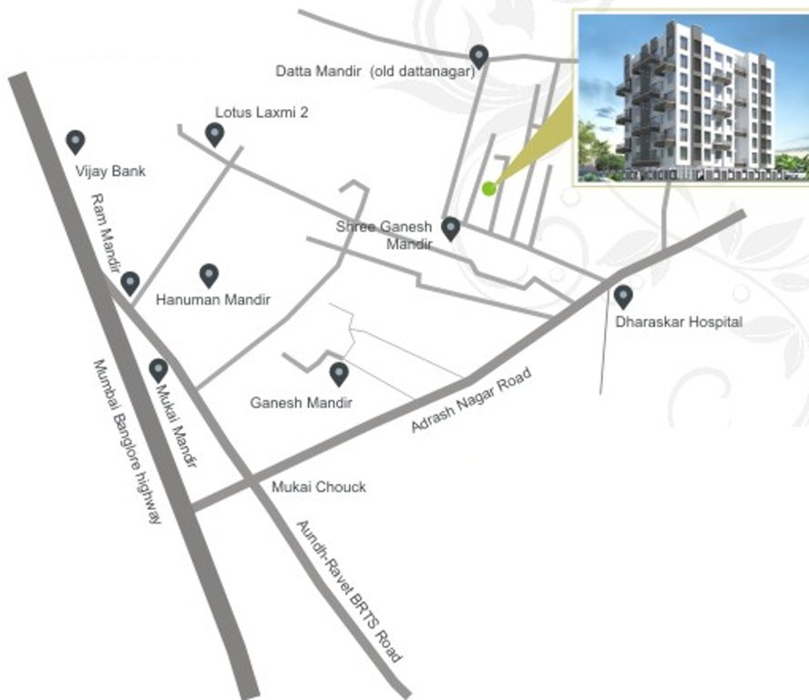 Images for Location Plan of Prasiddhi Shruti Pushp