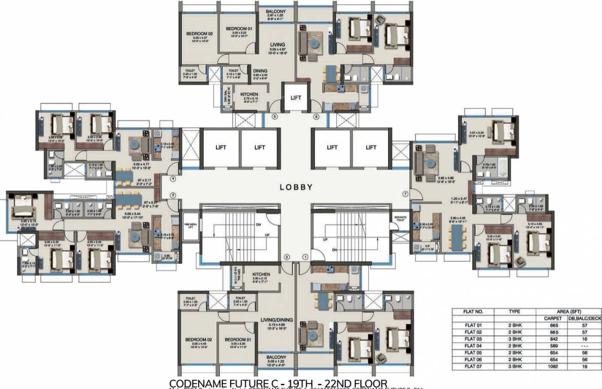 Images for Cluster Plan of Kanakia Pixel