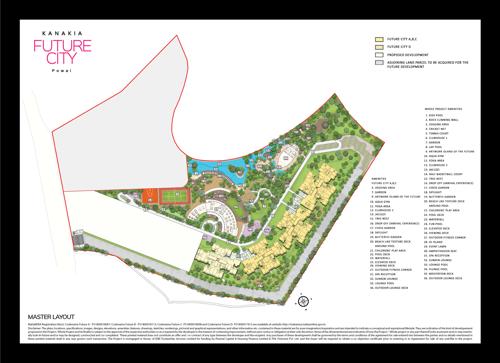  pixel Images for Master Plan of Kanakia Pixel