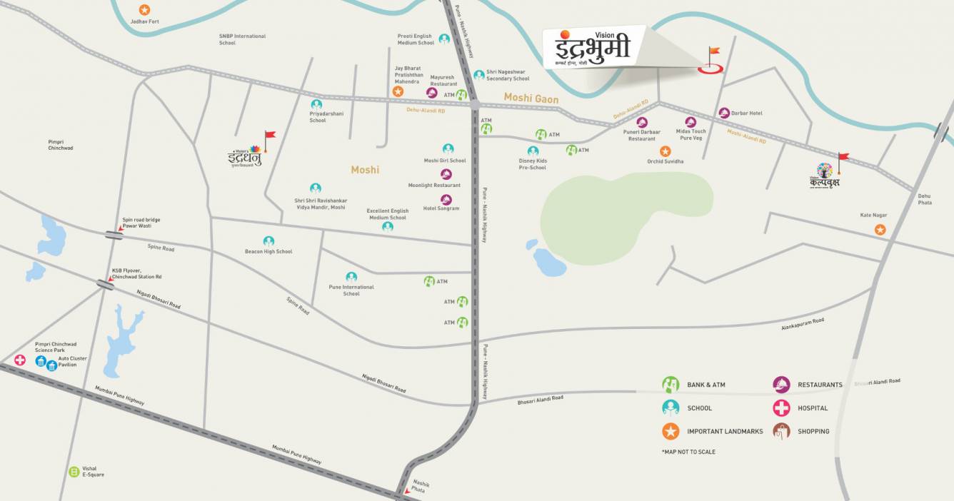 Images for Location Plan of Vision Indrabhumi