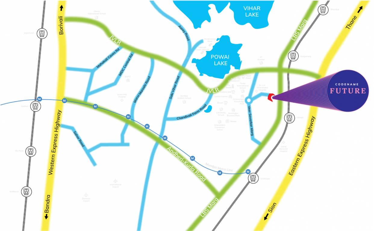 Images for Location Plan of Kanakia Codename Future B