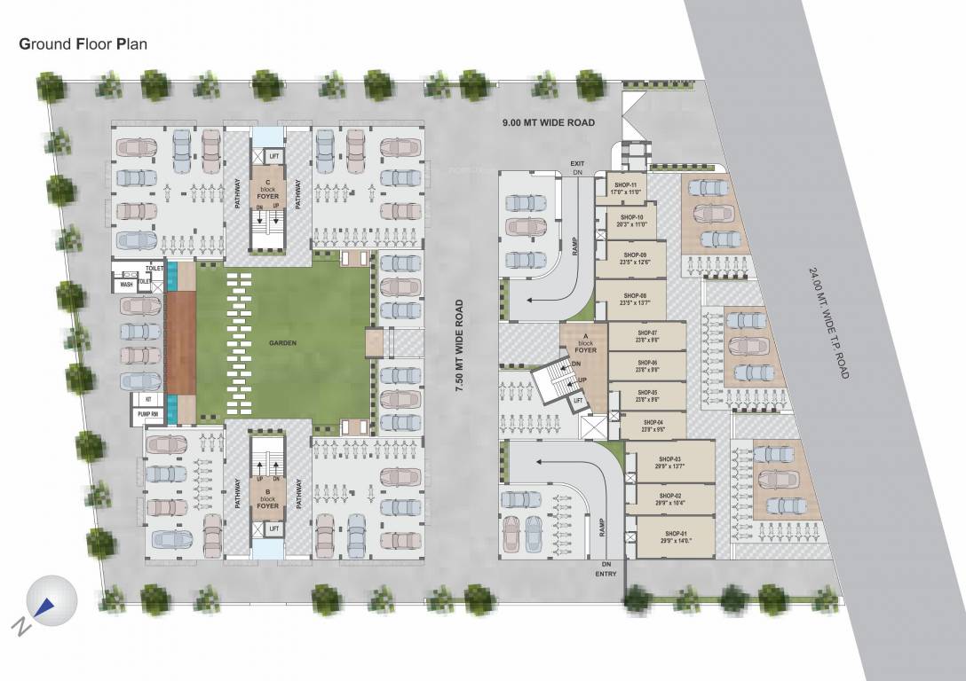 Images for Cluster Plan of Saumya Shree Satvat