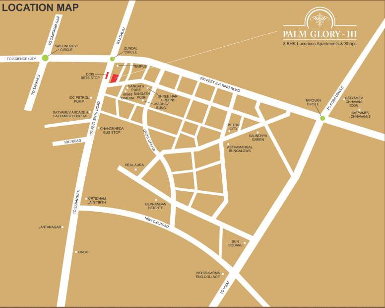 Images for Location Plan of Virasat Palm Glory III