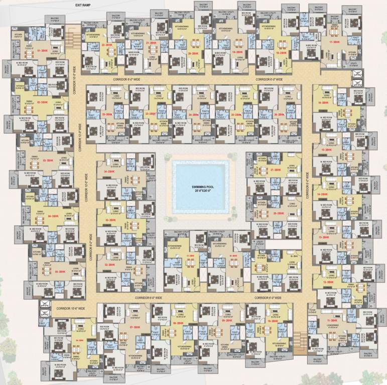  aavaas Images for Cluster Plan of Sashank Aavaas