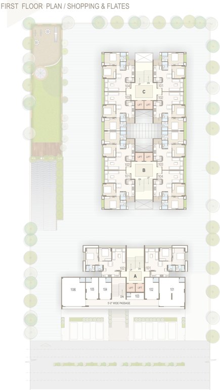 Images for Cluster Plan of Umiya Shayona Arise