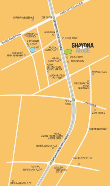 Images for Location Plan of Umiya Shayona Arise
