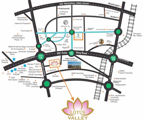 Images for Location Plan of Srika Lotus Valley