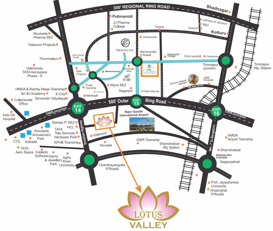 Images for Location Plan of Srika Lotus Valley