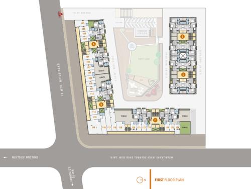  magnate-lifestyle Block A Cluster Plan for 1st Floor