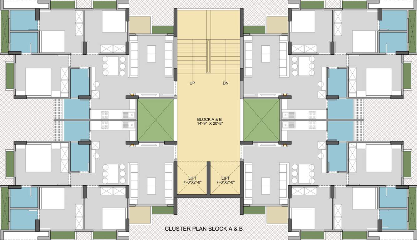 magnate lifestyle Images for Cluster Plan of Motherland Magnate Lifestyle