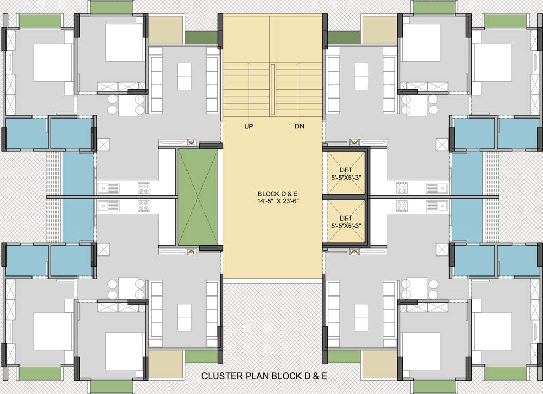  magnate lifestyle Images for Cluster Plan of Motherland Magnate Lifestyle