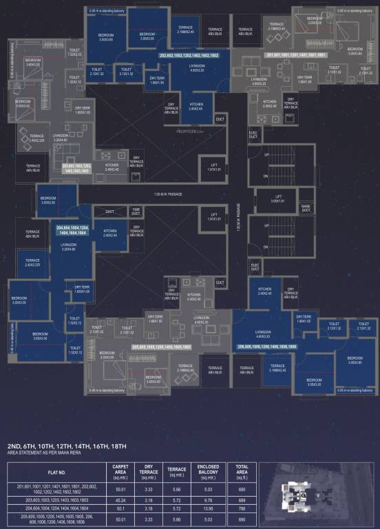  aishwaryam comfort gold E Cluster Plan