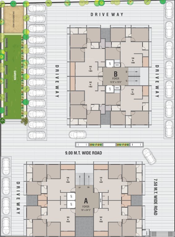  glory Images for Cluster Plan of Western Glory
