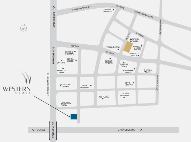  glory Images for Location Plan of Western Glory