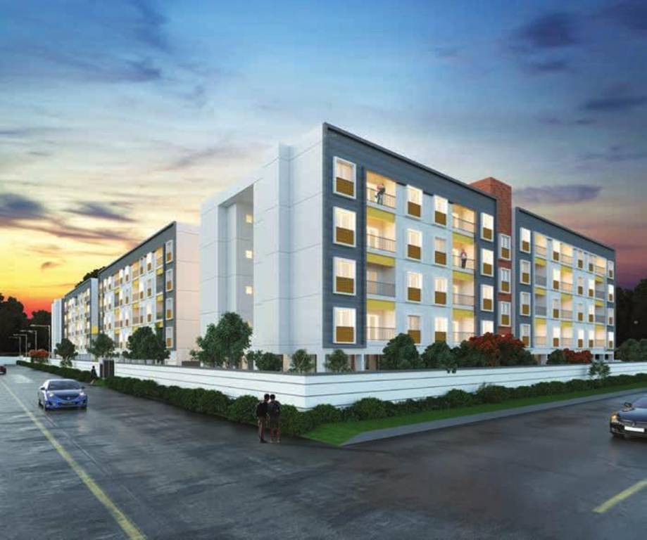 Images for Elevation of TVS Emerald Flourish Apartment