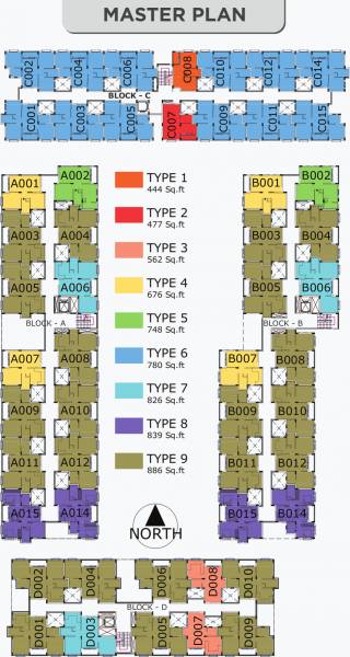 Images for Master Plan of TVS Emerald Flourish Apartment
