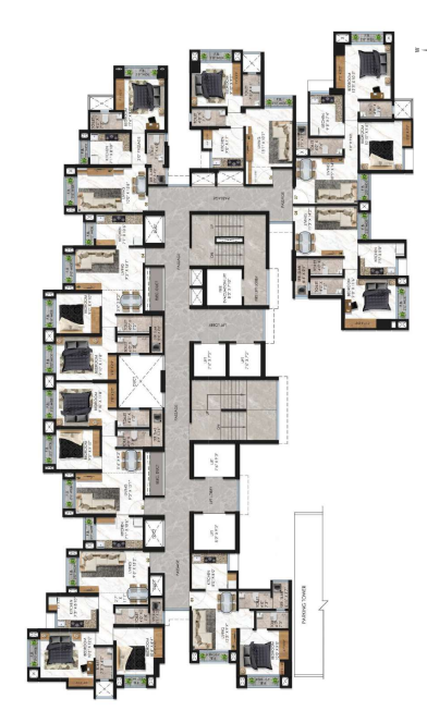  viraj heights Viraj Heights Cluster Plan