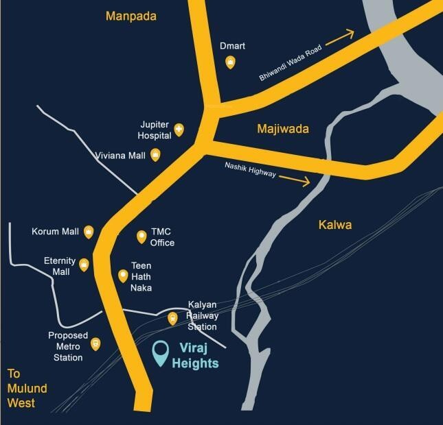  viraj heights Location Plan