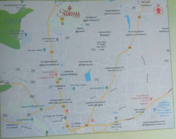 Images for Location Plan of Sree Skandhaa Park Images for Location Plan of Sree Skandhaa Park