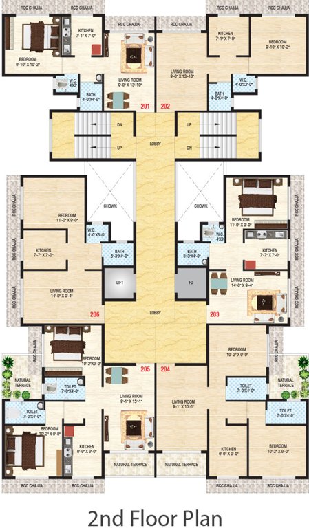 Images for Cluster Plan of Kohinoor Tarique Galaxy