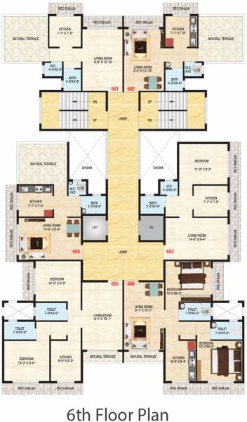 Images for Cluster Plan of Kohinoor Tarique Galaxy