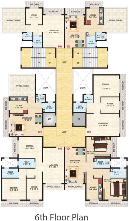 Images for Cluster Plan of Kohinoor Tarique Galaxy