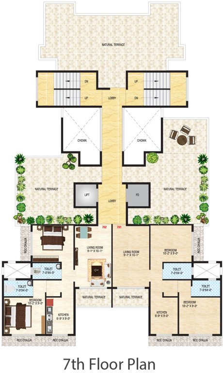 Images for Cluster Plan of Kohinoor Tarique Galaxy