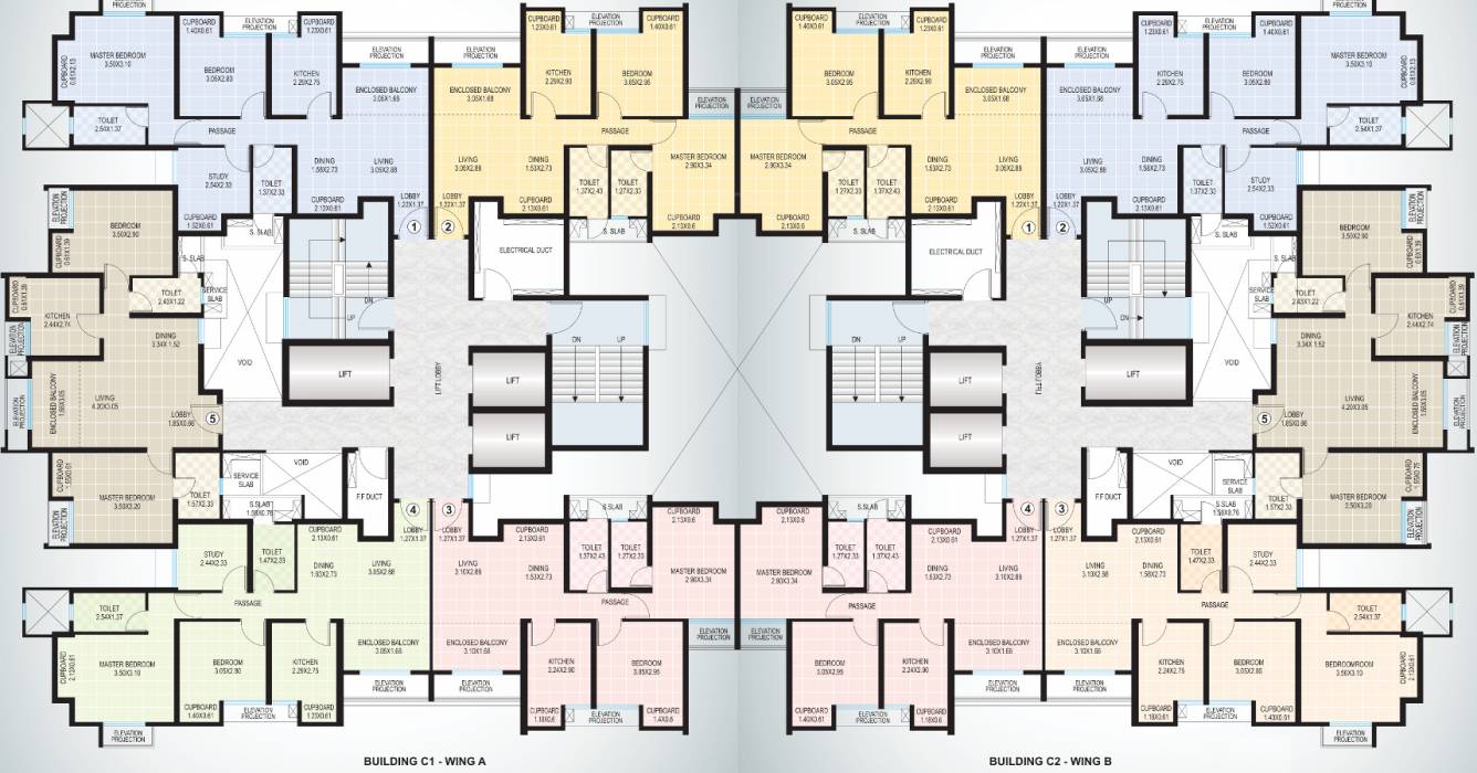 Images for Cluster Plan of Dosti Planet North Phase 2 Dosti Jade