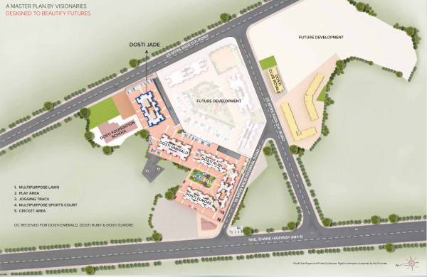 Images for Master Plan of Dosti Planet North Phase 2 Dosti Jade