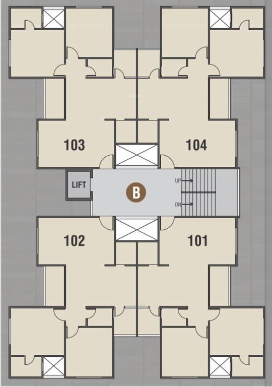 Images for Cluster Plan of Hariyog Shreeji Avenue