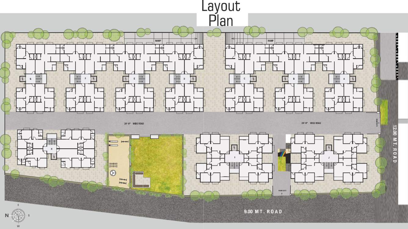  akash parisar Images for Layout Plan of Shyam Akash Parisar