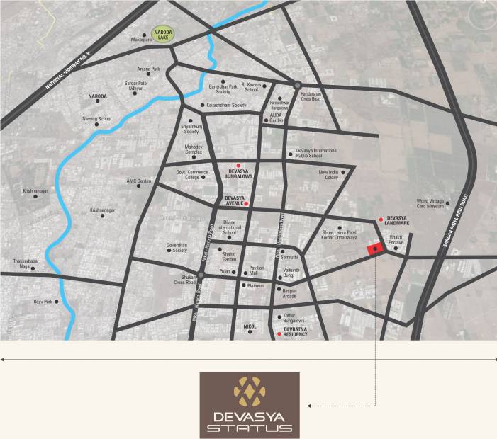 Images for Location Plan of Ramdev Devasya Status