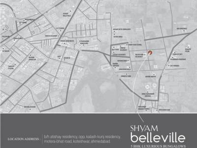 Images for Location Plan of Nirman Shyam Belle Ville